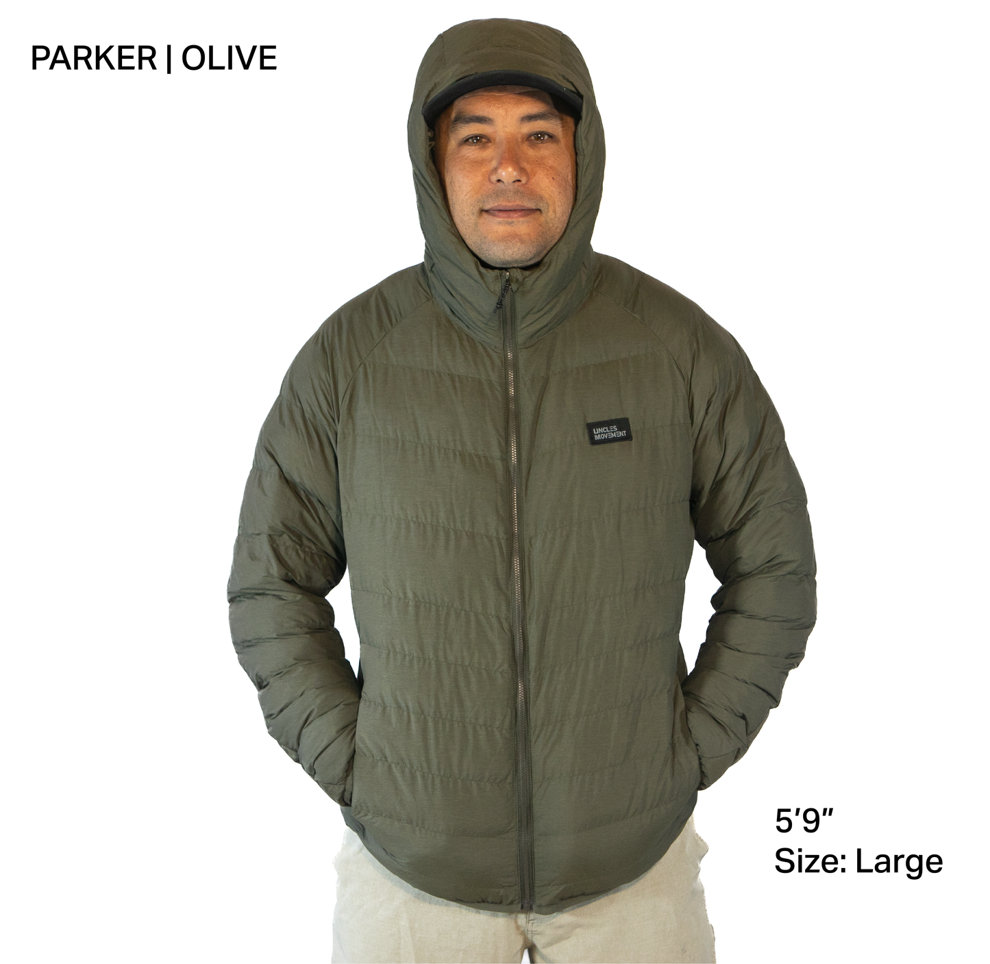 PARKER PUFFER JACKET OLIVE